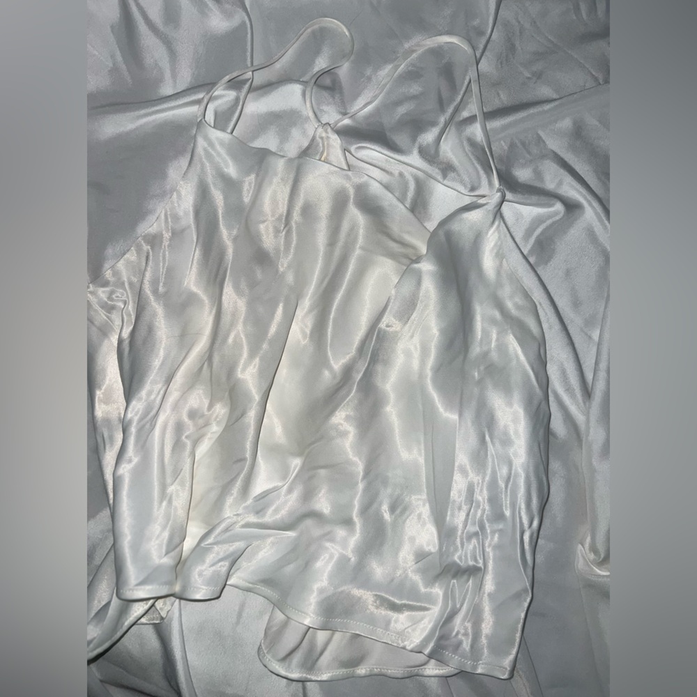 Zara spaghetti shirt.